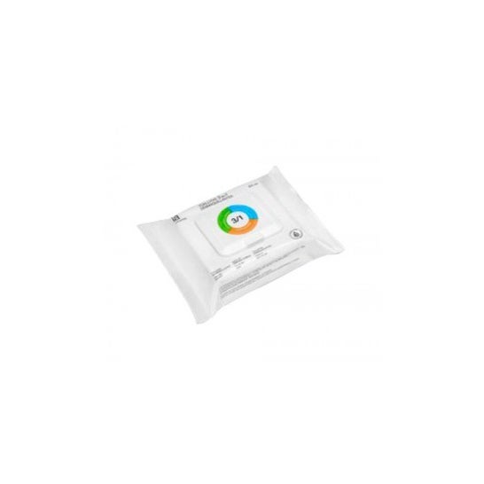 Interapothek toallitas desmaquillantes 3 en 1 24 uds