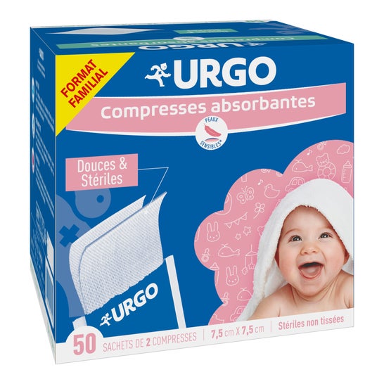 Urgo Compr St Family7,5x7,5cm 100 bolsas