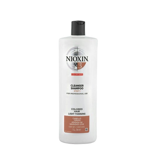 Nioxin System 3 Shampoo Volumizing Weak Fine Hair 1L