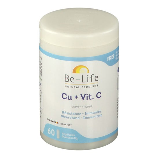 Bio Life Cu + Vit C 60 glóbulos