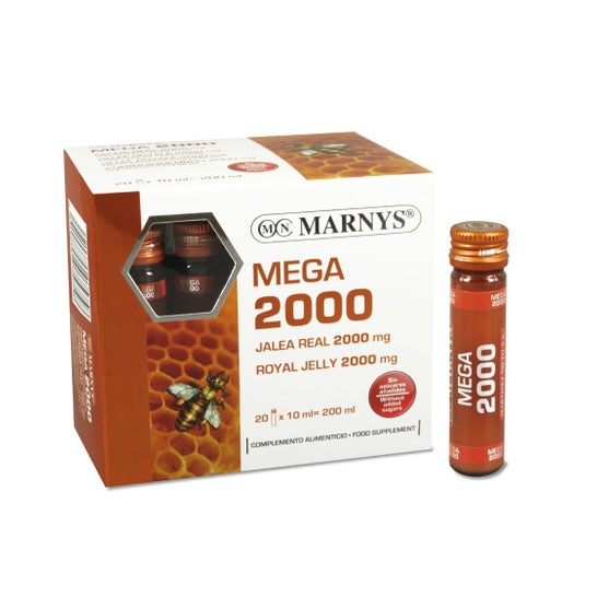 Marnys Royal Jelly Mega 2000 20 Ampullen