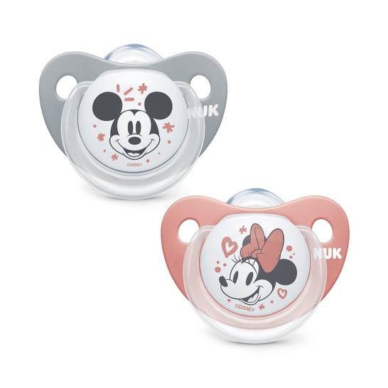 Nuk chupete Mickey Mouse silicona T2 1ud
