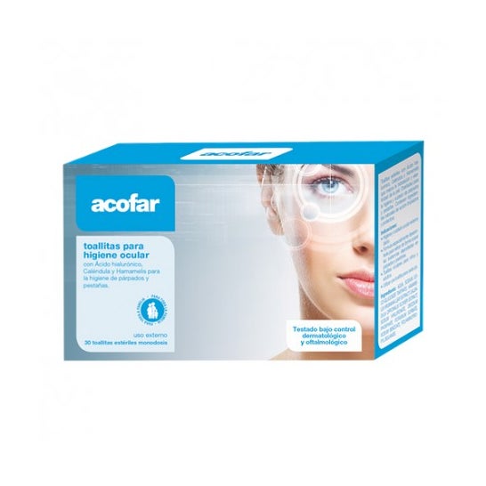 Acofar Eye Hygiene Wipes 30uds