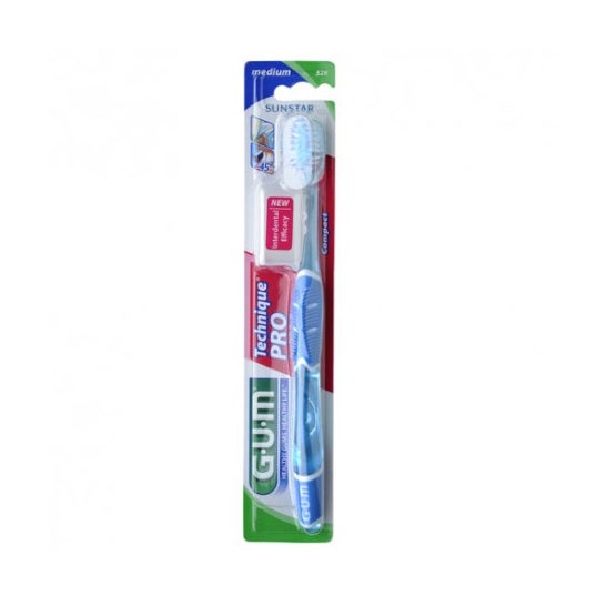 Gum Technical Tandbørste Pro Medium 528 1 enhed