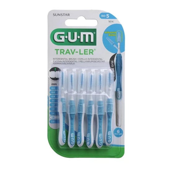 GUM Trav-Ler Cepillo Interdental 1.6mm 6uds GUM Trav-Ler Cepillo Interdental 1.6mm 6uds