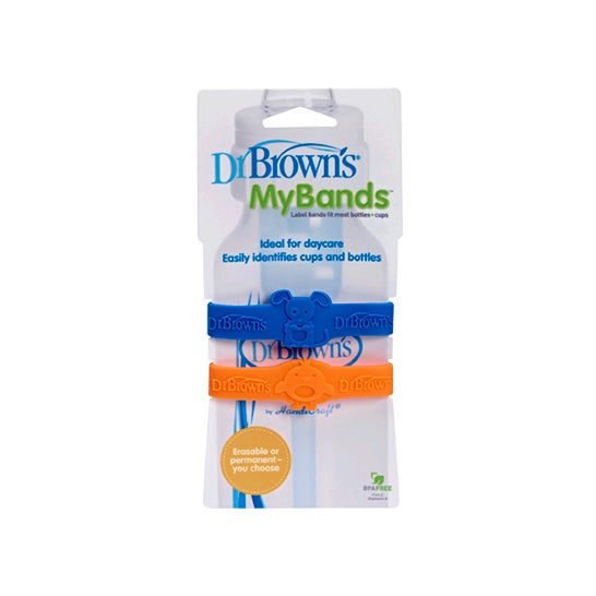 Dr. Brown's My Bands Identity Bands 2 stk