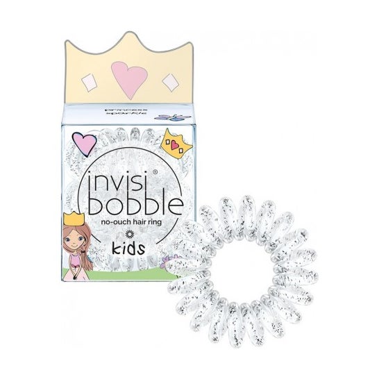 Invisibobble Anneau Kids Transparent 3 uds