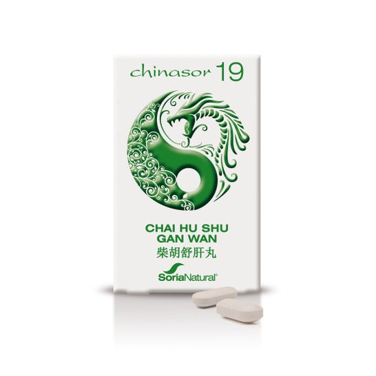Soria Natural Chinasor 19 Chai Hu Hu Hu Gan Wan 30comp