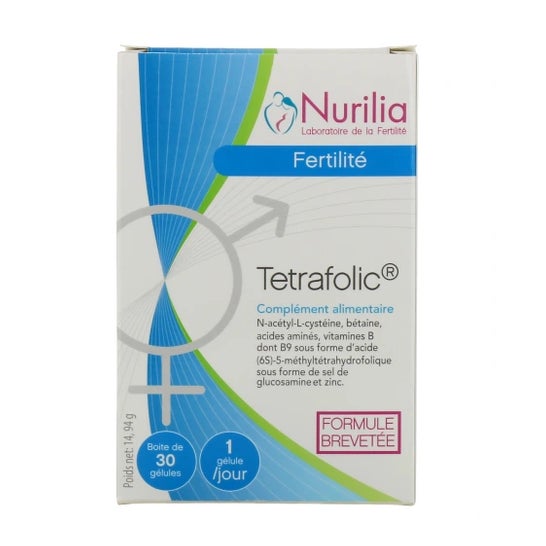 Nurilia Tetrafolic 30 Capsules