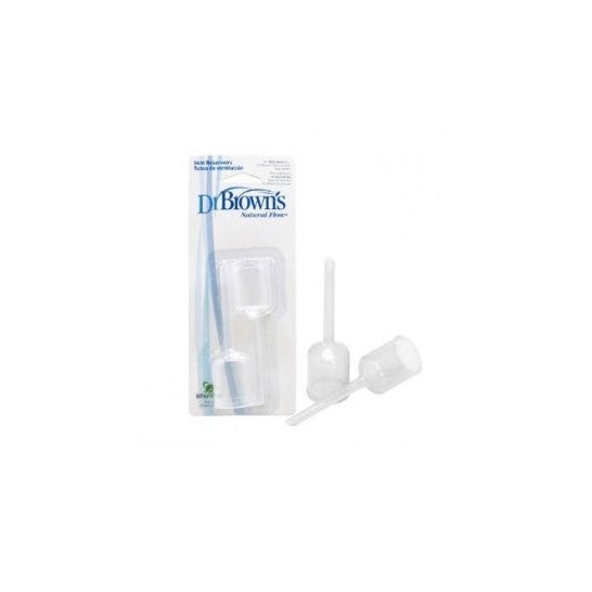 Dr. Brown's wide mouth ventilation tubes 2 uts