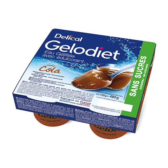 Delical Gelodiet Water S/S Cola 4X120