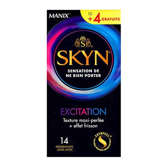 Skyn Condom Manix Skin Excitation 14uts