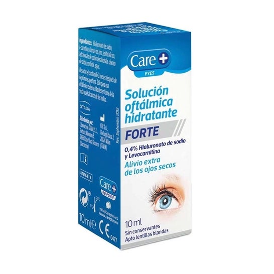 Care+ Solución Oftálmica Hidratante Forte 10ml