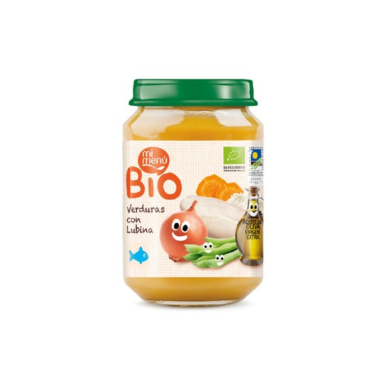 Mi Menu Tarritos Verdura Lubina Bio 8 Meses 200g