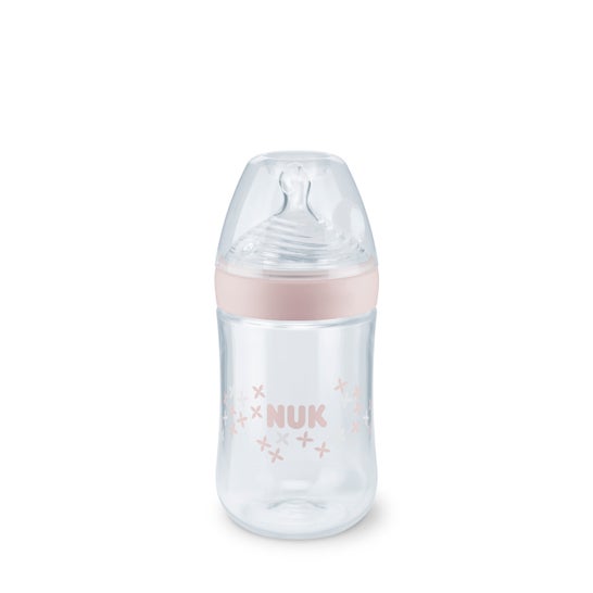 Nuk Natura Sense 260ml bottiglia di silicone 0-6 M
