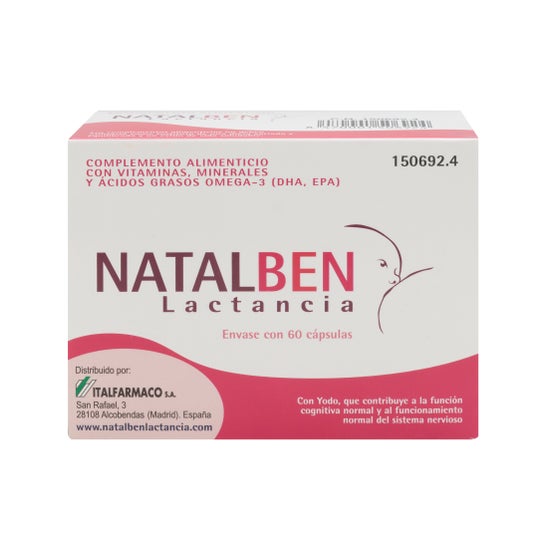 Natalben Breastfeeding 60 caps.