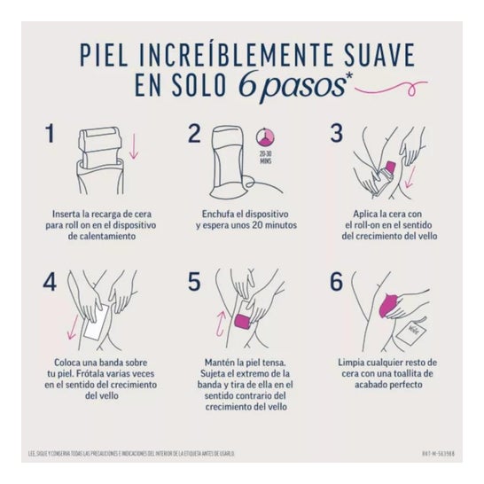 Veet Easy Wax Recarga Roll-on Eléctrico 50ml Veet Easy Wax Recarga Roll-on Eléctrico 50ml