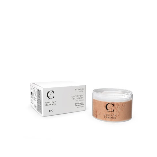 Couleur Caramel Mineral Base de Maquillaje Nº25 Beige Orange 12g