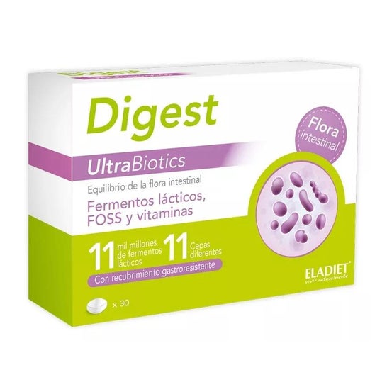 Digest Ultraprobiotic 30 tabletter (600mg)