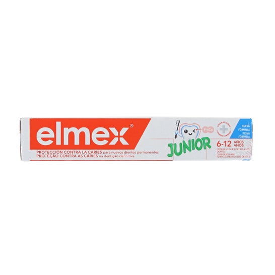 Elmex Protección Caries Junior Dentífrico para Niños 6-12 años 75ml