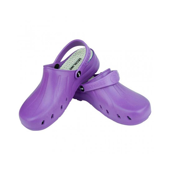 Secolino Clog Violet Size 39 1 Pair