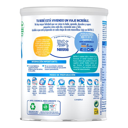 Nestlé Nativa® 3 800g.