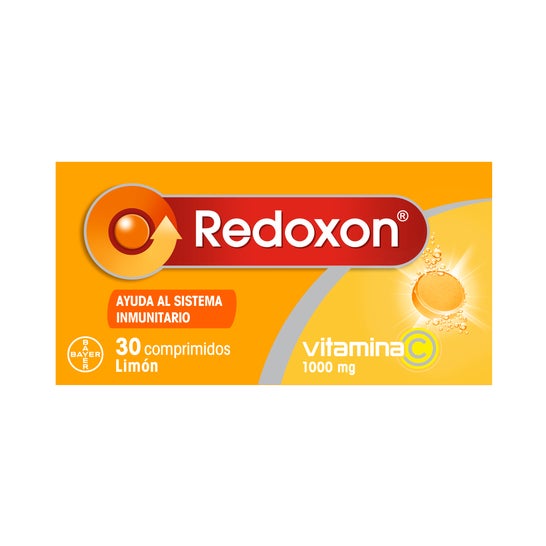 Bayer Redoxon® Vitamine C Bruisende citroen 1g x 30comp