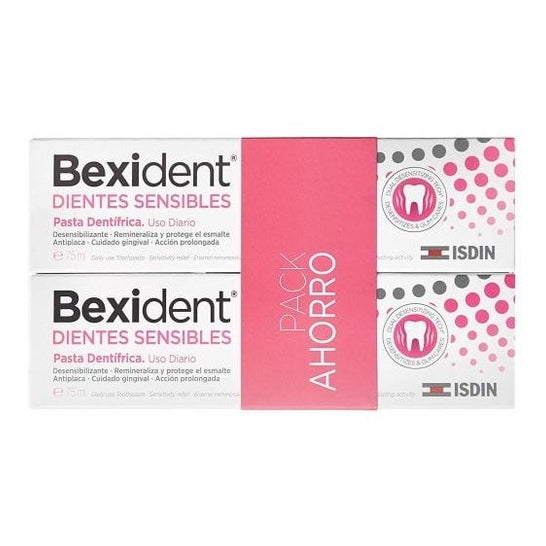 ISDIN Bexident Pasta Dientes Sensibles 2x75ml