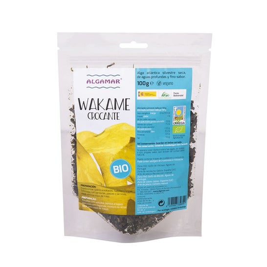 Algamar Alga Wakame Crocante Bio 100g