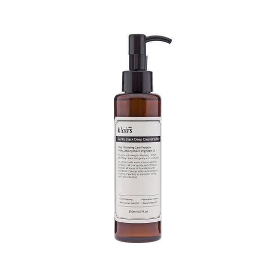 Klairs Gentle Black aceite limpiador profundo 150 ml