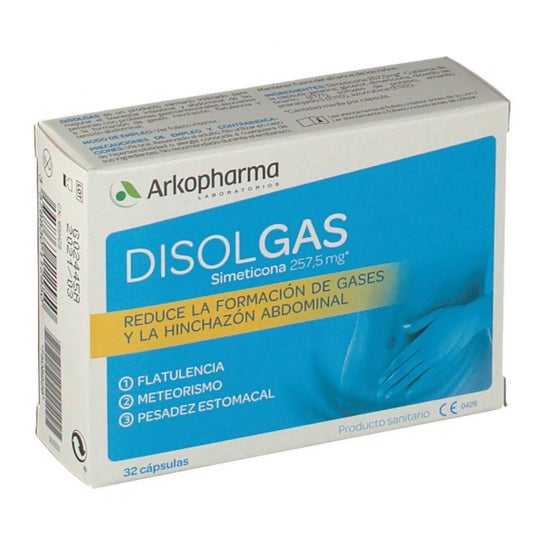 Disolgas 257,5mg 32 caps