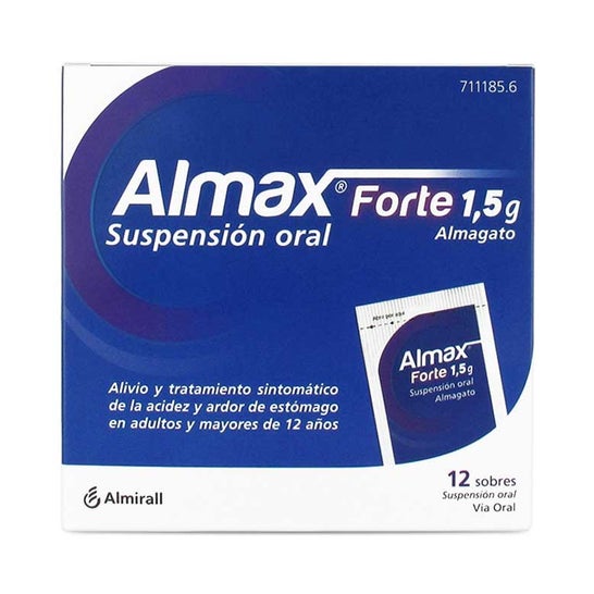 Almax Forte 1,5g 12 Sobres | PromoFarma