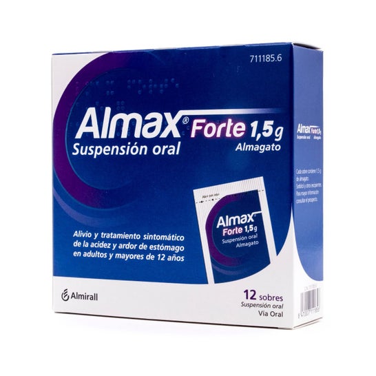 Almax Forte 1,5g 12 Sobres