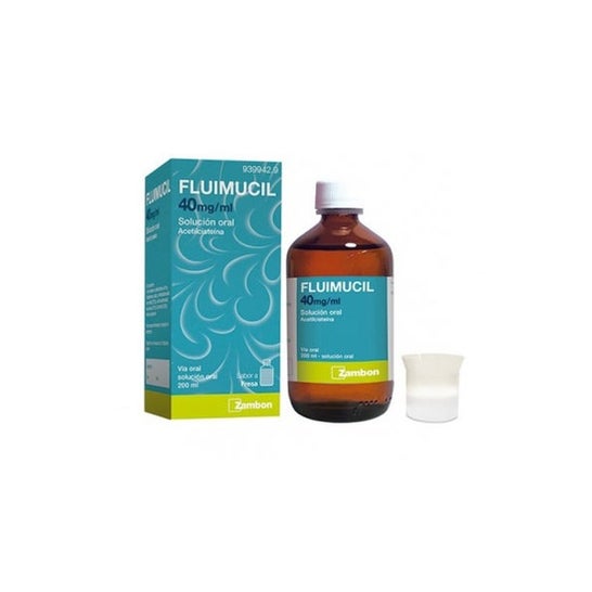 Fluimucil 40mg/ml Solución Oral 200ml