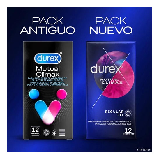Durex Pack Retardante Placer Prolongado 12uds + Mutual Clímax 12uds Durex Pack Retardante Placer Prolongado 12uds + Mutual Clímax 12uds