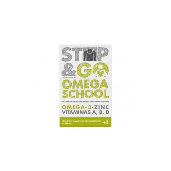 STOP&GO Omega School Omega-3 30 gelatines