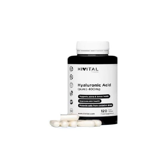 Hivital Foods Hyaluronic Acid Pure 400mg 120caps