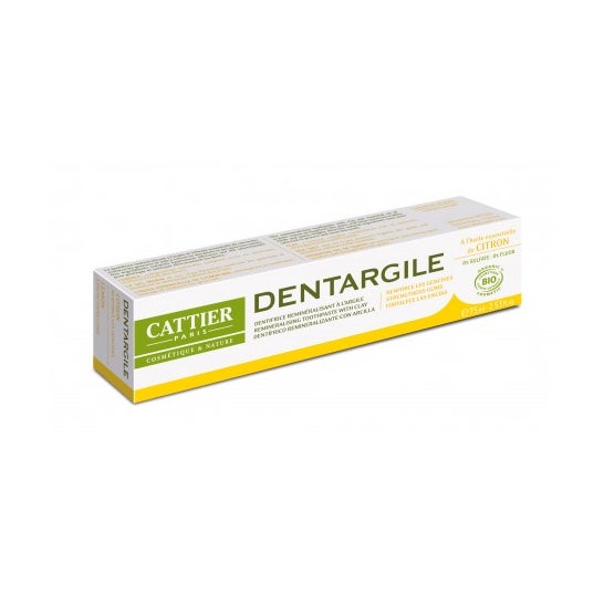 Cattier Dentifrico Dentargile Limon 75ml