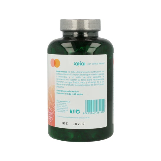 Sakai Aceite Onagra 500 mg 450 Perlas