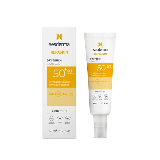 Sesderma Repaskin Fotoprotector Facial Toque Seco SPF50+ 50ml