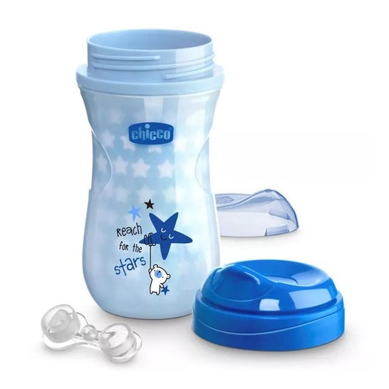 Chicco Vaso Luminoso Glowing Azul 1ud de 200ml Chicco Vaso Luminoso Glowing Azul 1ud de 200ml