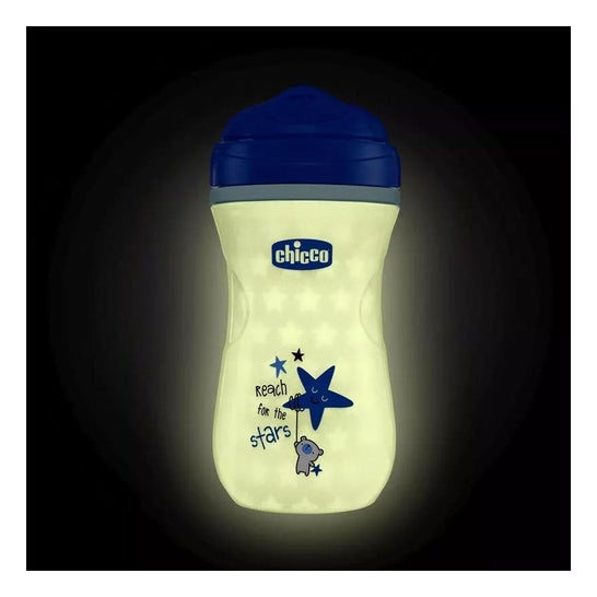 Chicco Vaso Luminoso Glowing Azul 1ud de 200ml Chicco Vaso Luminoso Glowing Azul 1ud de 200ml