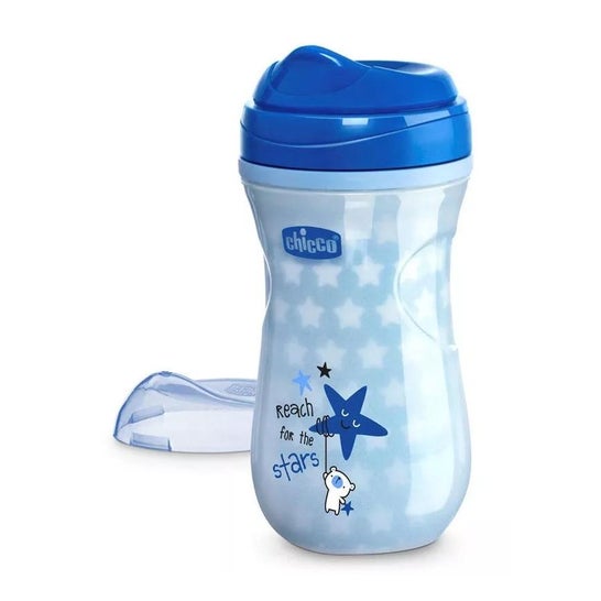Chicco Vaso Luminoso Glowing Azul 1ud de 200ml Chicco Vaso Luminoso Glowing Azul 1ud de 200ml