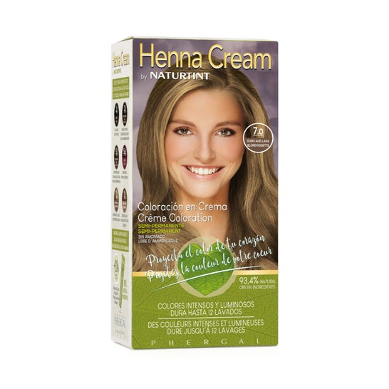 Naturtint Henna Cream 7.0 Hazelnut Blonde 110ml