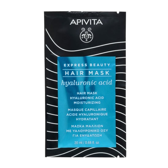 Apivita Aloe Acido Ialuronico Maschera idratante per capelli 20ml