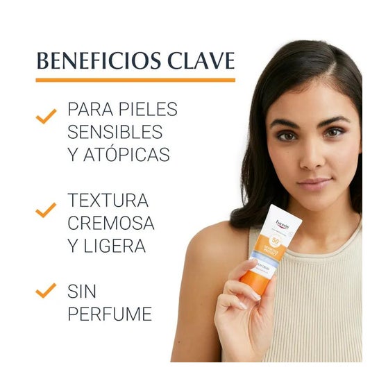 Eucerin Sun Creme Sensitive Protect Spf 50+ Eucerin Sun Creme Sensitive Protect Spf 50+