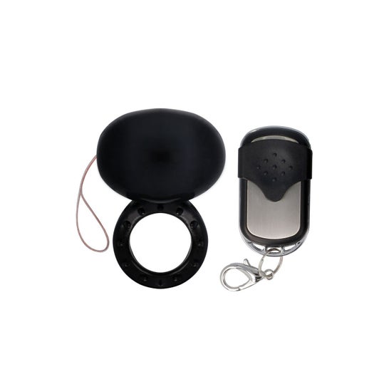 Spirit Vibrating Ring Remote Control Black