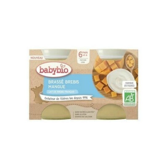 BabyBio Mango Brebris Cup 2x130g