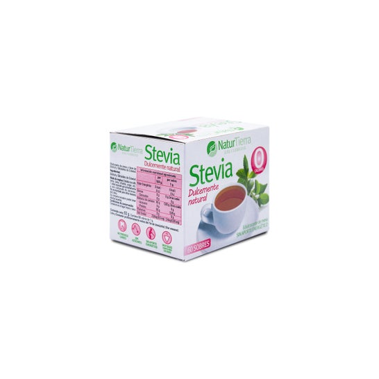 Naturtierra Stevia-Süßstoff 60 Umschläge