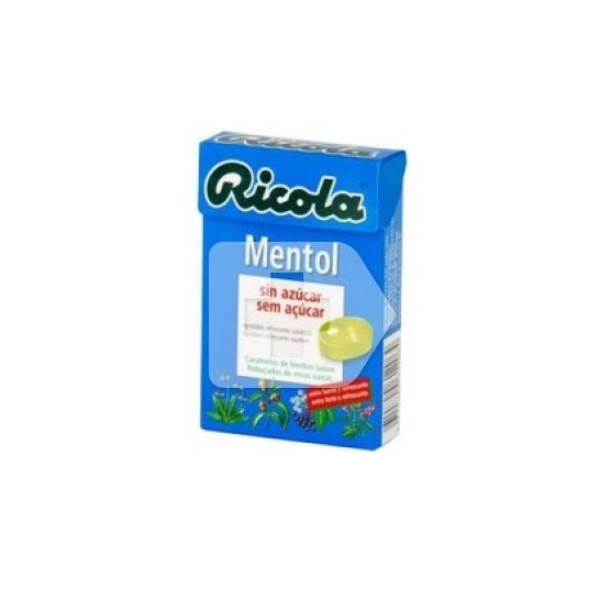 Ricola mentol caramelos sin azúcar 50 g